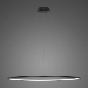 Lampa wisząca Ledowe Okręgi czarny 120cm - Altavola