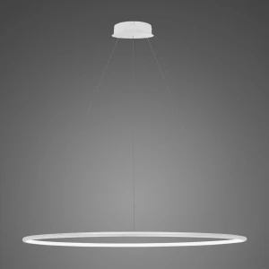 Lampa wisząca Ledowe Okręgi biały 120cm - Altavola