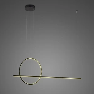 Lampa wisząca Linea No.2 czarny 40cm - Altavola