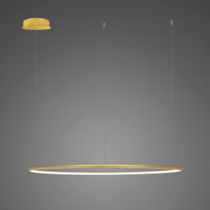 Lampa wisząca Ledowe Okręgi No.1 złoty 80cm - Altavola