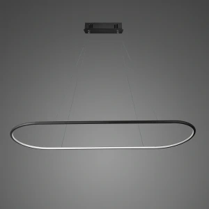 Lampa wisząca Ledowe Okręgi No.1 czarny 120cm - Altavola