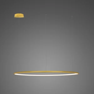 Lampa wisząca Ledowe Okręgi No.1 złoty 100cm - Altavola