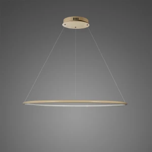 Lampa wisząca Ledowe Okręgi No.1 mokka 60cm - Altavola