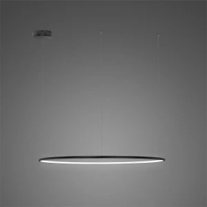 Lampa wisząca Ledowe Okręgi No.1 czarny 150cm - Altavola