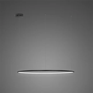 Lampa wisząca Ledowe Okręgi No.1 czarny 80cm - Altavola