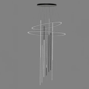 Lampa wisząca Linea No.1 czarny 120 cm - Altavola