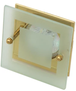Oprawa stropowa Mr16 złoty, szkło bezbarwne 0xMR16 2219604 - Candellux Lighting