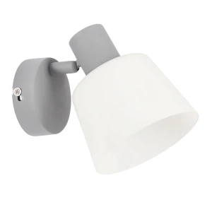 Kinkiet Ginko szaro srebrny 1xE14 91-49124 - Candellux Lighting