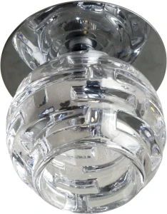Oprawa stropowa Opr chromowy, szkło bezbarwne 0xG4 2286658 - Candellux Lighting