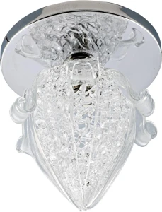 Oprawa stropowa Opr chromowy, szkło bezbarwne 0xG4 2295964 - Candellux Lighting