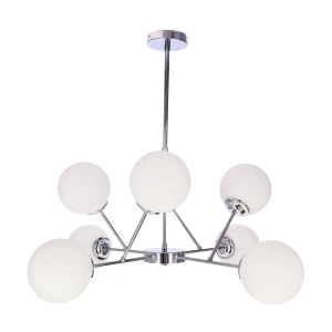 Lampa wisząca Belweder srebrny 8xE14 38-39866 - Candellux Lighting