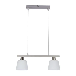 Lampa wisząca Hybryda nikiel mat 2xE14 32-11384 - Candellux Lighting