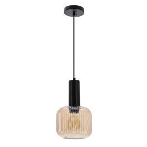 Lampa wisząca Linox czarny 1xE27 31-48899 - Candellux Lighting