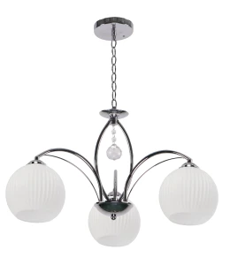 Lampa wisząca Sandrine srebrny 3xE27 33-52087 - Candellux Lighting