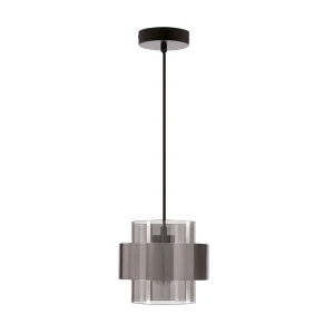 Lampa wisząca E27 czarny/satyna/nikiel 1xE27 31-47113 - Candellux Lighting