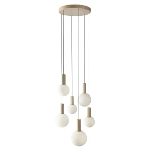 Lampa wisząca Testa beżowy 6xG9 36-50915 - Candellux Lighting