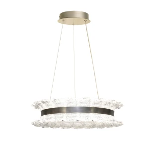 Lampa wisząca Tolosa srebrny 2x 32-54005 - Candellux Lighting