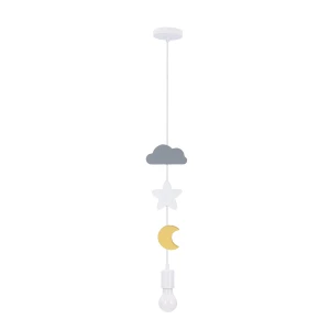 Lampa wisząca Moon biały 1xE27 31-12081 - Candellux Lighting