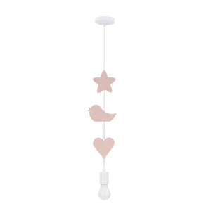 Lampa wisząca Single biały 1xE27 31-12128 - Candellux Lighting