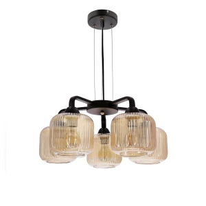 Lampa wisząca Campana brązowy 5xE27 35-48233 - Candellux Lighting