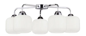 Lampa sufitowa Cromado 5-punktowa srebrna 98-49575 Candellux