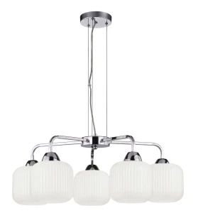Lampa wisząca Cromado srebrny 5xE27 35-49568 - Candellux Lighting