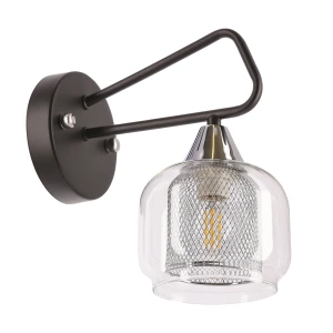 Kinkiet Gato czarny 1xE14 21-49971 - Candellux Lighting