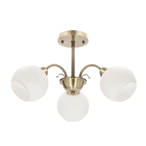Lampa wisząca Nestor patynowy 3xE27 33-34939 - Candellux Lighting