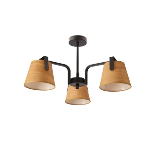 Abażur E14 brązowy 3x 33-44525 - Candellux Lighting