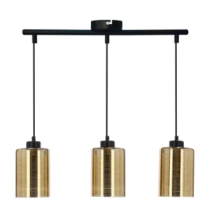 Lampa wisząca czarno złoty 0xE27 33-59369 - Candellux Lighting
