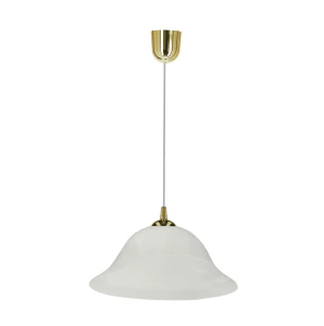 Lampa wisząca Vera złoty + alabastrowy 1xE27 31-24565 - Candellux Lighting