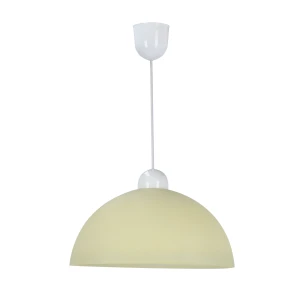 Lampa wisząca biały + kremowy 1xE27 31-17758 - Candellux Lighting