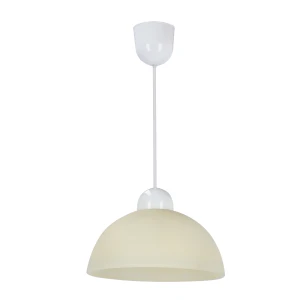 Lampa wisząca biały + kremowy 1xE27 31-17741 - Candellux Lighting