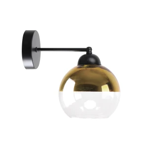 Kinkiet Contessa czarno złoty 1xE27 21-21199 - Candellux Lighting