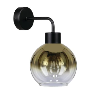 Kinkiet Lady czarny + złoty 1xE27 21-27894 - Candellux Lighting