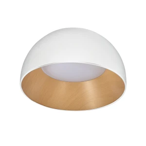 Plafon LED Liguria okrągły 35 cm 4000K biało-drewniana 13-24145 Candellux