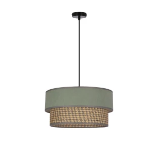 Abażur Livorno czarny, mietowy + szaro-beżowy 1xE27 31-23919 - Candellux Lighting
