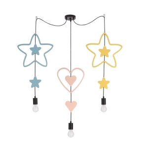 Lampa wisząca E27 czarny 3xE27 33-27511 - Candellux Lighting
