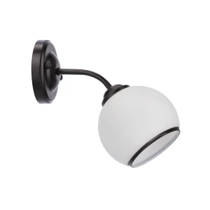 Kinkiet Marinen czarny + biały 1xE27 21-26545 - Candellux Lighting