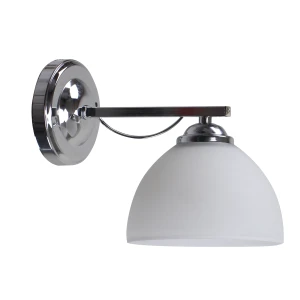 Kinkiet Filona chromowy + biały 1xE27 21-22691 - Candellux Lighting