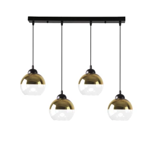 Kinkiet Contessa czarno złoty 4xE27 34-21274 - Candellux Lighting