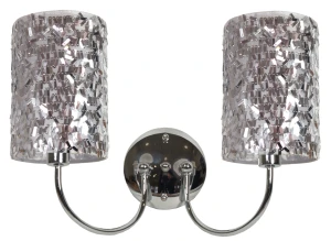 Kinkiet Deimos czarny + chromowy 2xE14 22-26456 - Candellux Lighting