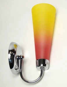 Kinkiet Baleno chromowy+czerwony+żółty 1xE27 21-81578 - Candellux Lighting