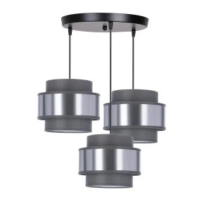 Abażur E27 szary 3xE27 33-18458 - Candellux Lighting