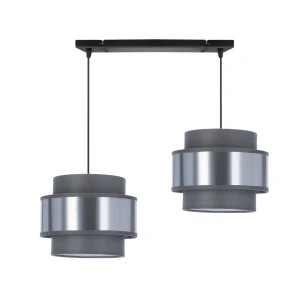 Abażur E27 szary 2xE27 32-18434 - Candellux Lighting