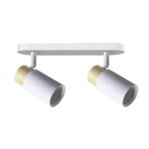 Lampa sufitowa Candellux Claro biała 2×GU10