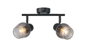 Lampa sufitowa Mitura czarny 2xE14 92-45416 - Candellux Lighting
