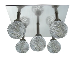 Plafon Gira satyna nikiel 5xG9 95-23219 - Candellux Lighting