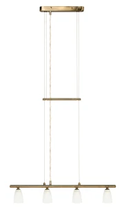 Lampa wisząca Parma złoto patyna 4xG9 34-84432 - Candellux Lighting
