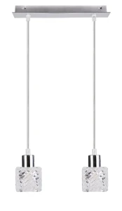 Lampa wisząca Tosca chromowy + bezbarwny 2xG9 32-16303 - Candellux Lighting